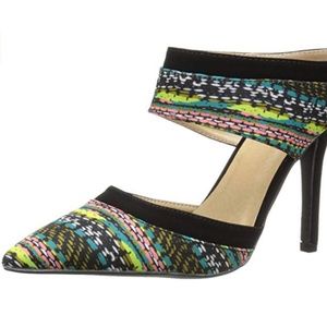 NEW Qupid Mule High Heel Pointed Toe Shoes 6